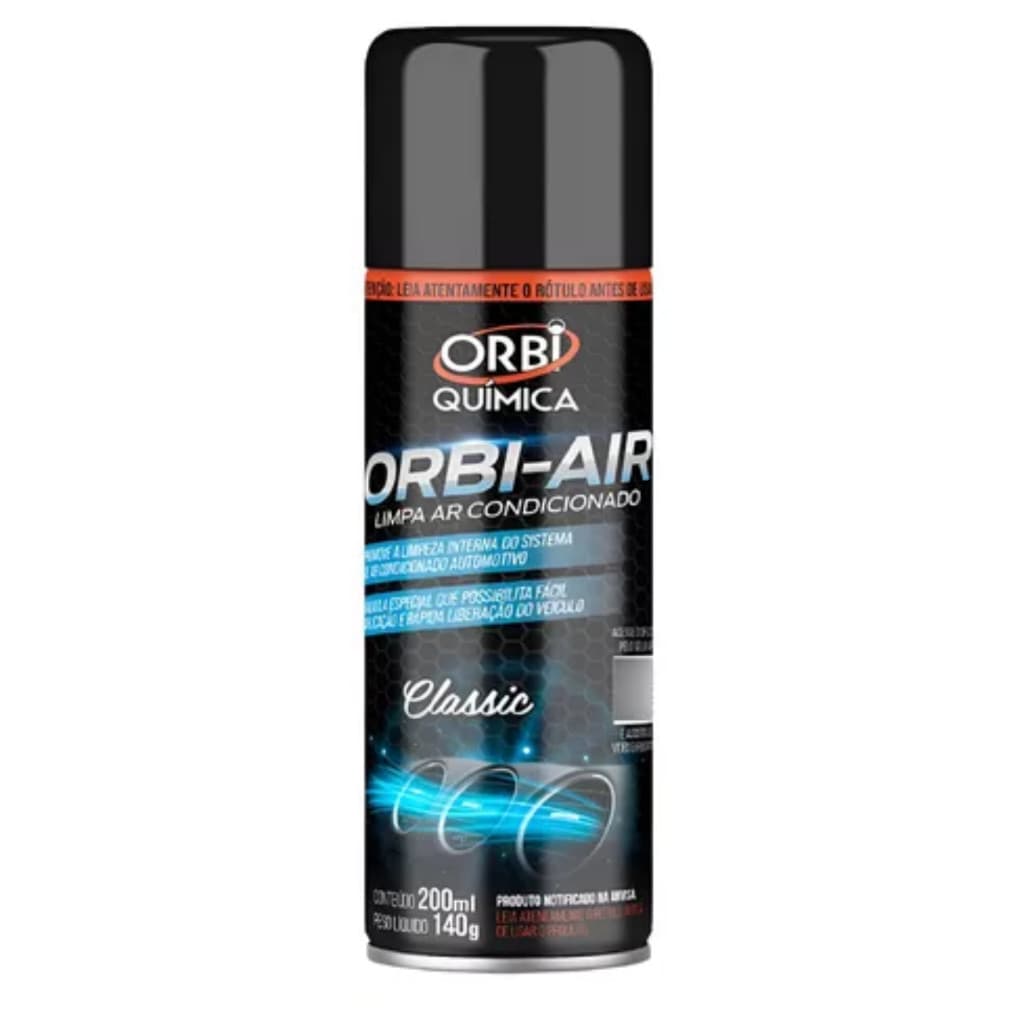 Limpa Ar Condicionado Automotivo Spray Higienização Orbi-air - Classic