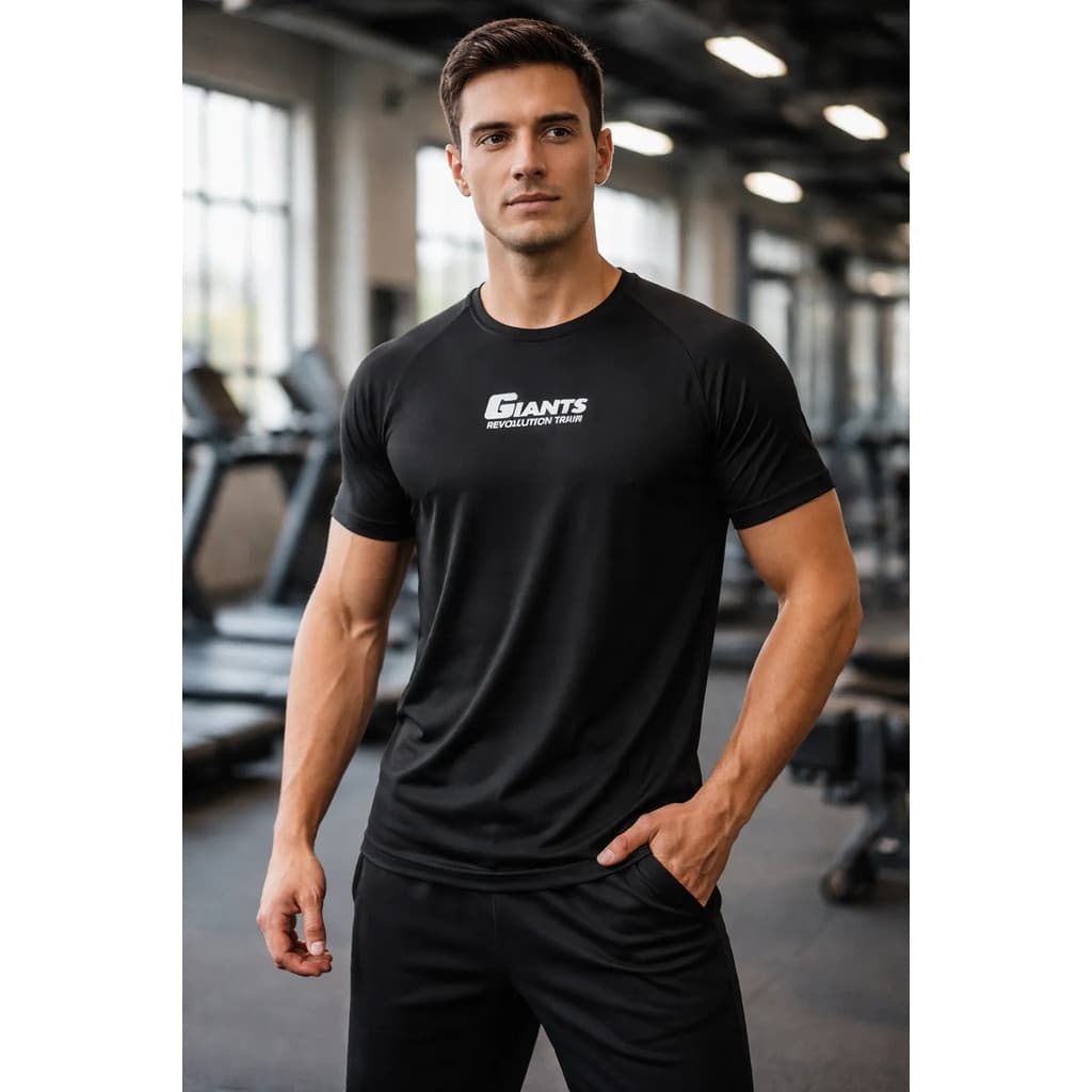 Camiseta Masculina Fitness Treino  Academia Giants