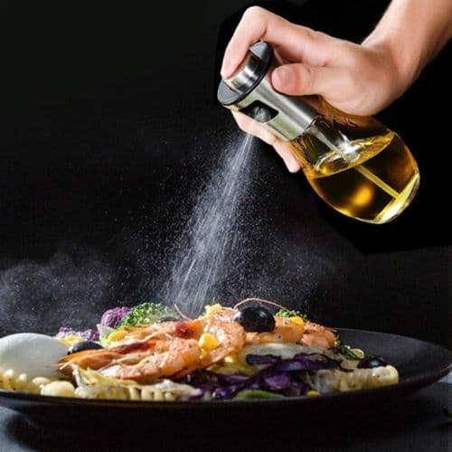 Galheteiro Spray Vidro 200ml Dispenser Azeite Vinagre Temperos Cozinha