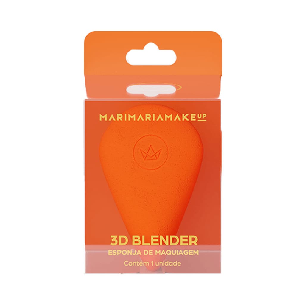 Esponja de Maquiagem Mari Maria Makeup Ginger Blender 3D