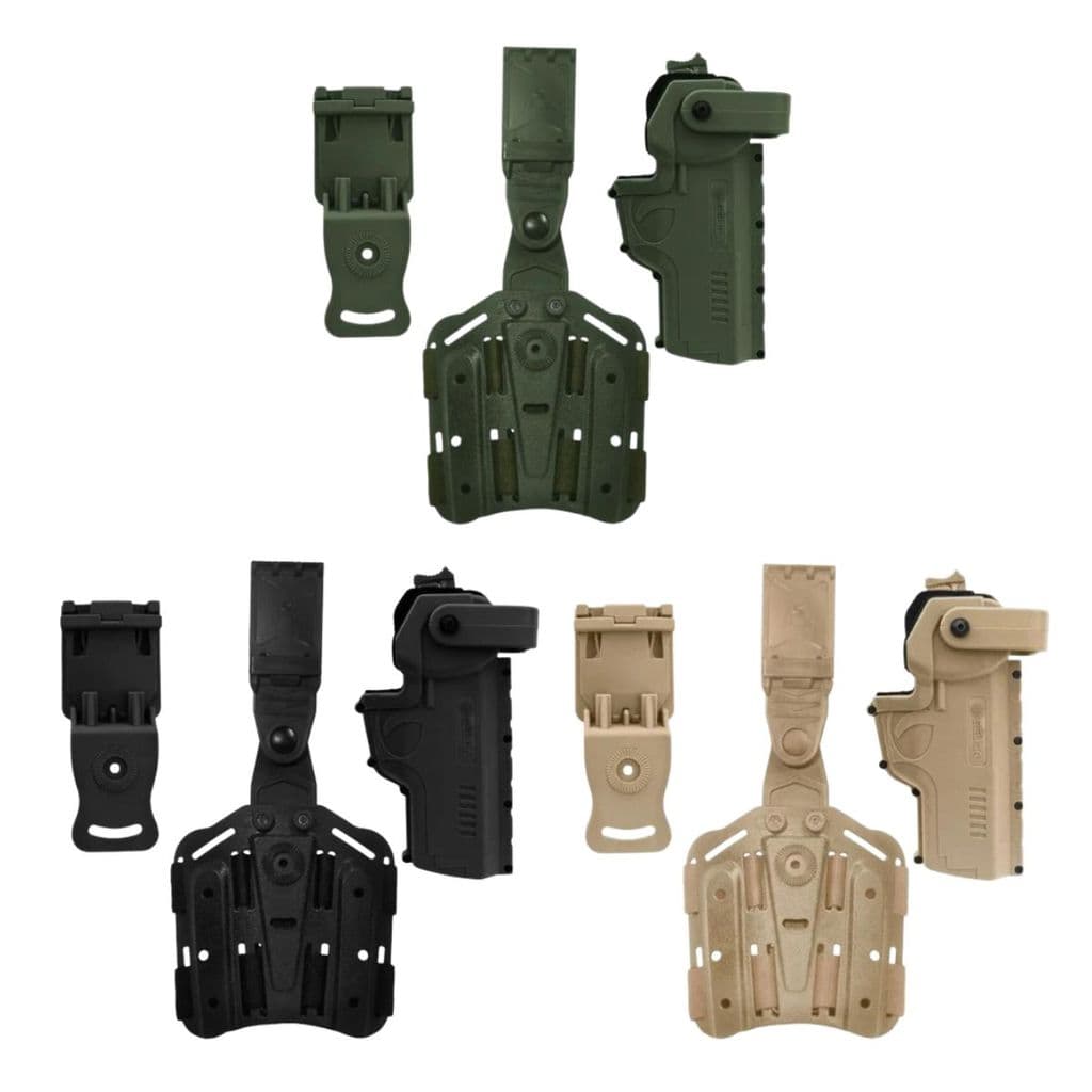 Combo Coldre Safe Hammer Coldre Tático Plataforma Perna
