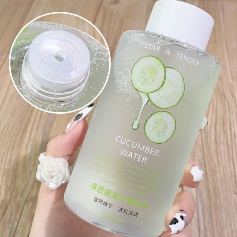 Marca antiga bens domésticos pepino Toner hidratante hidratante controle de óleo rosto iluminando o tom da pele melhoran