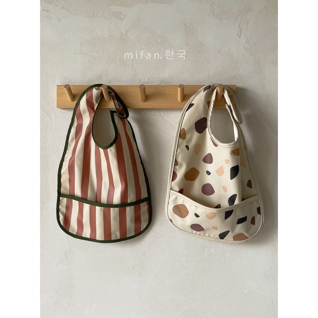 Novo ins dinamarca babador do bebê à prova dwaterproof água comer bolso descartável bebê independente comida complementa