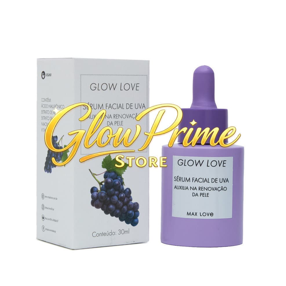 (V)Sérum Facial Glow Love Uva Max LoveQEJI