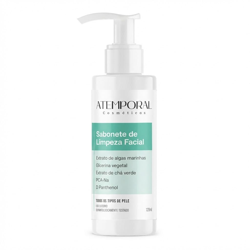 Gel Limpeza Facial Anti Oleosidade Calmante da Pele 120ml