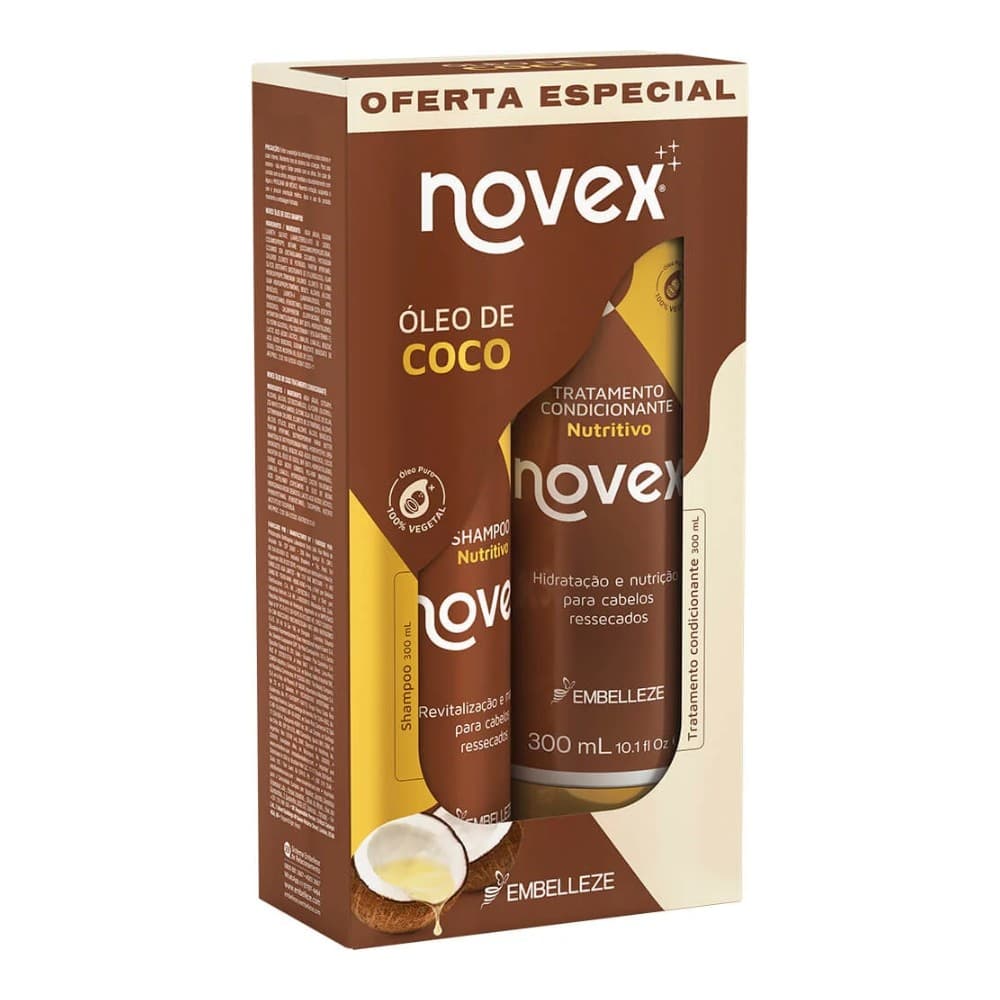 Shampoo e Condicionador Novex Óleo de Coco