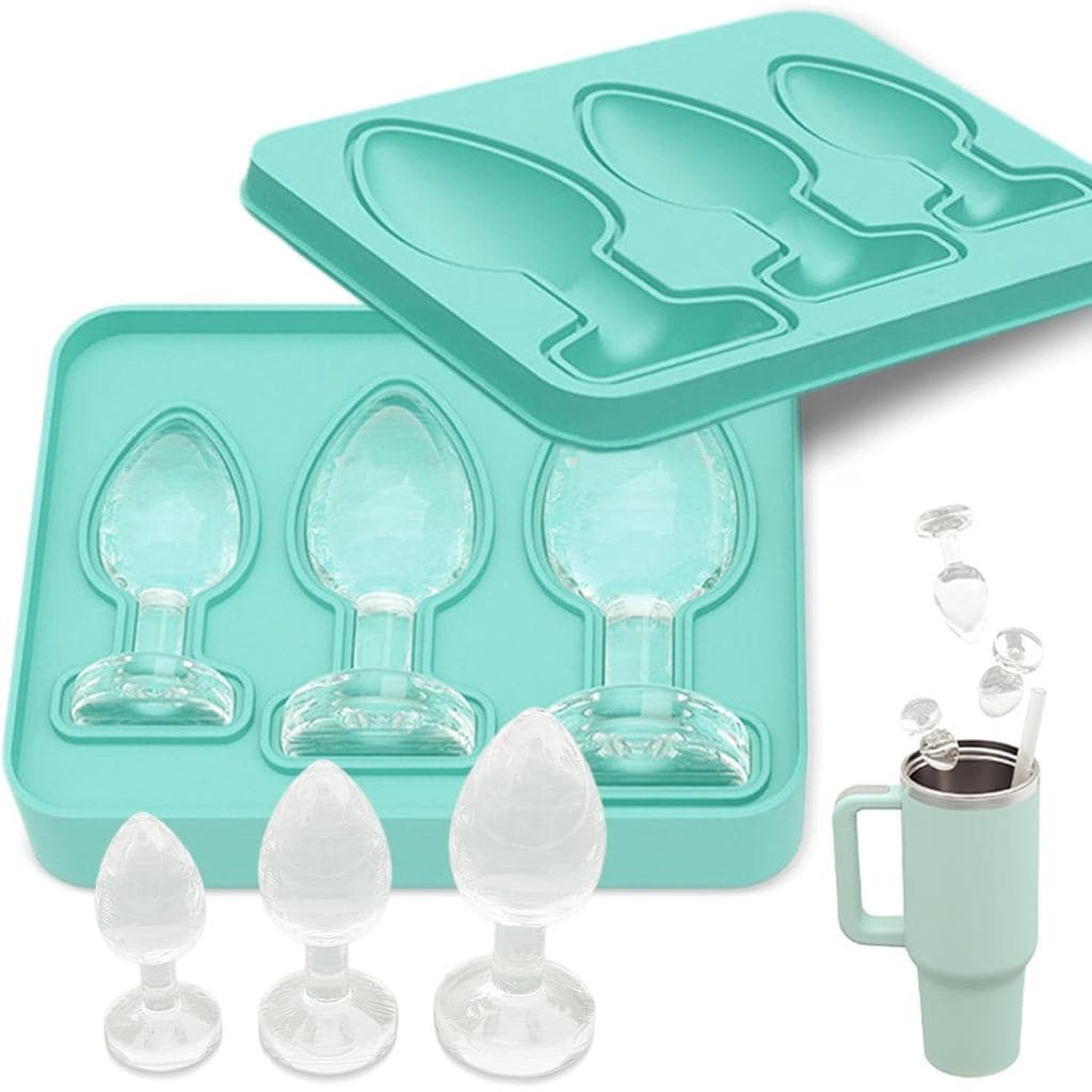 Formas de Gelo - Formas de Gelo para Festa de Despedida de Solteiro/Solteira, Divertidas Formas de Silicone em Forma de