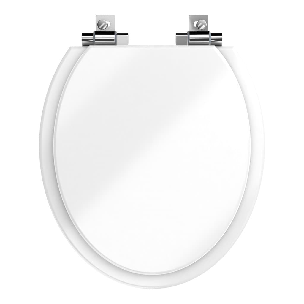 Tampa Vaso Poliéster Deca Ravena Soft Close 6lpf Conven Br Cor Branco