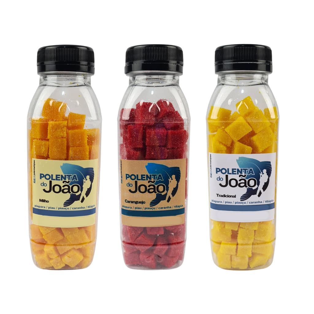 Isca Para Pesca Polenta do João - Vários Sabores