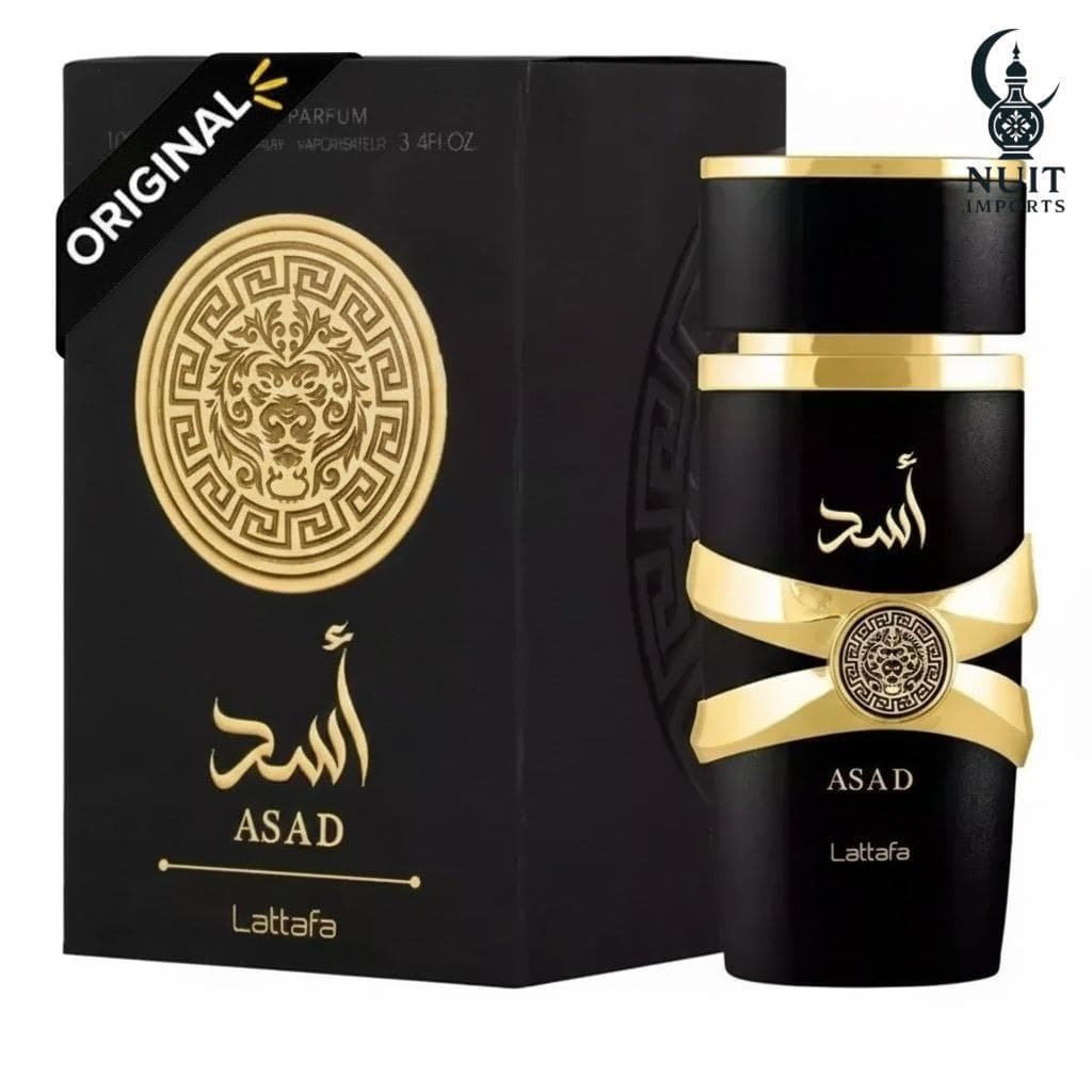 PERFUME ASAD ARABES 100ml – Luxo, Exclusividade e Fixação Prolongada