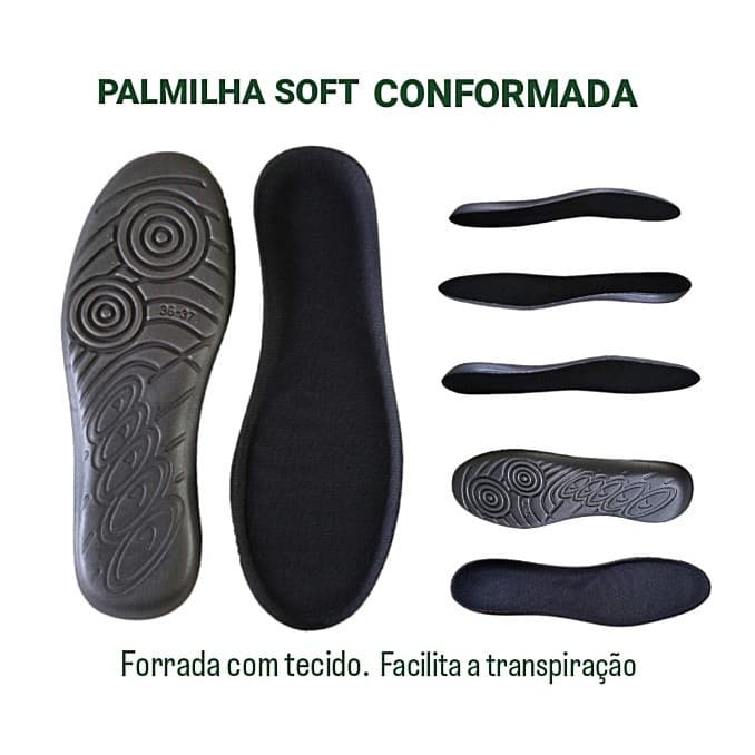 2 PARES DE PALMILHA SOFT CONFORMADA MACIA, 34 AO 44 P/ TENIS,SAPATO,BOTA,CHUTEIRA,SAPATENIS,SAPATILH