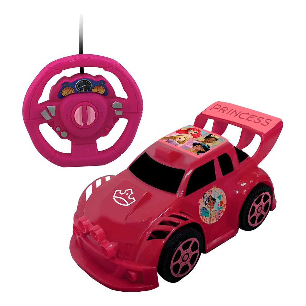 Carrinho De Controle Remoto Smart Driver - Princesas Multicolorido Princesas