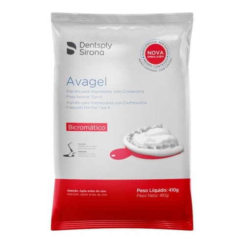 Alginato Avagel  Moldagem Copiar Replicar - Dentsply Sirona