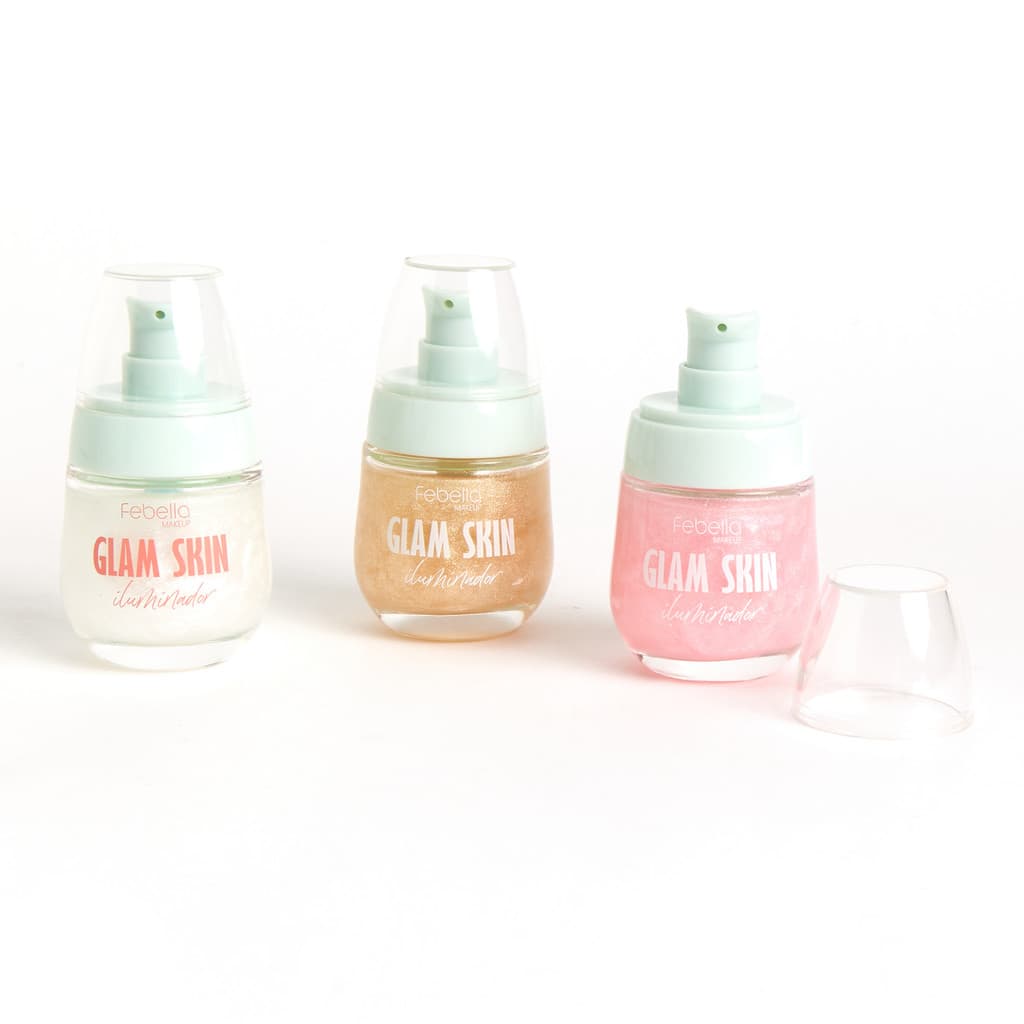 ILUMINADOR GLAM SKIN GEL EFEITO GLOW 3 CORES – FEBELLA MAKEUP