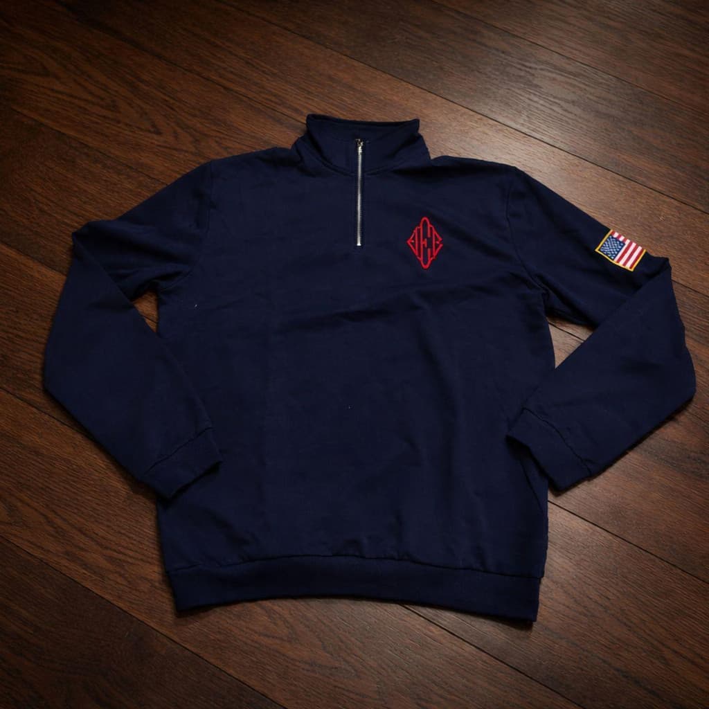 Y2K Moletom Branco Marinho Com Capuz Bordado Padrão Americano Vintage Casual Streetwear Masculino Casaco Minimalista
