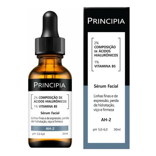Sérum Principia 2% Ácido Hialurônico + 1% Vitamina B5 - 30ml Todo Tipo De Pele