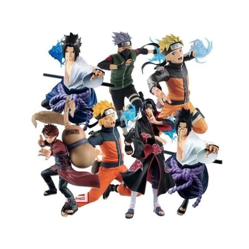 Bonecos Naruto 18cm Naruto Uzumaki-Sasuke-Kakashi-itachi com 18-21cm altura