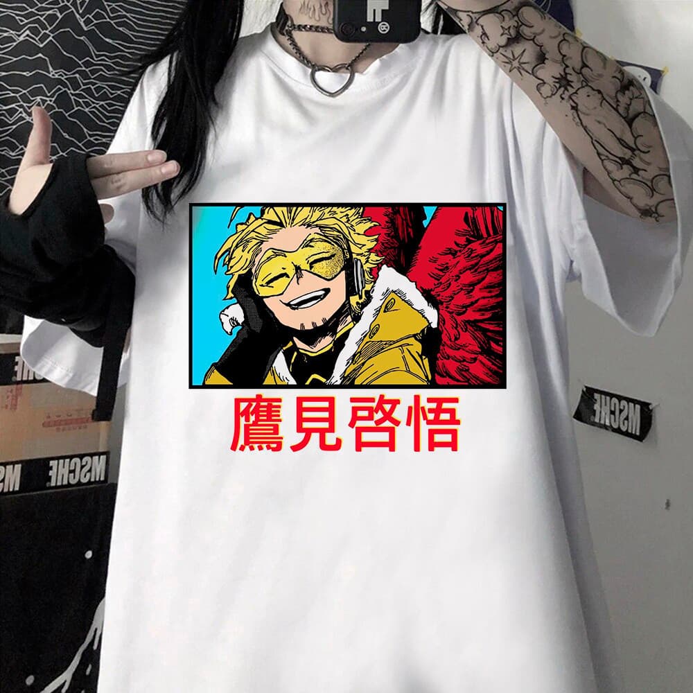 Camiseta Boku No Hero My hero Academia Hawks 26