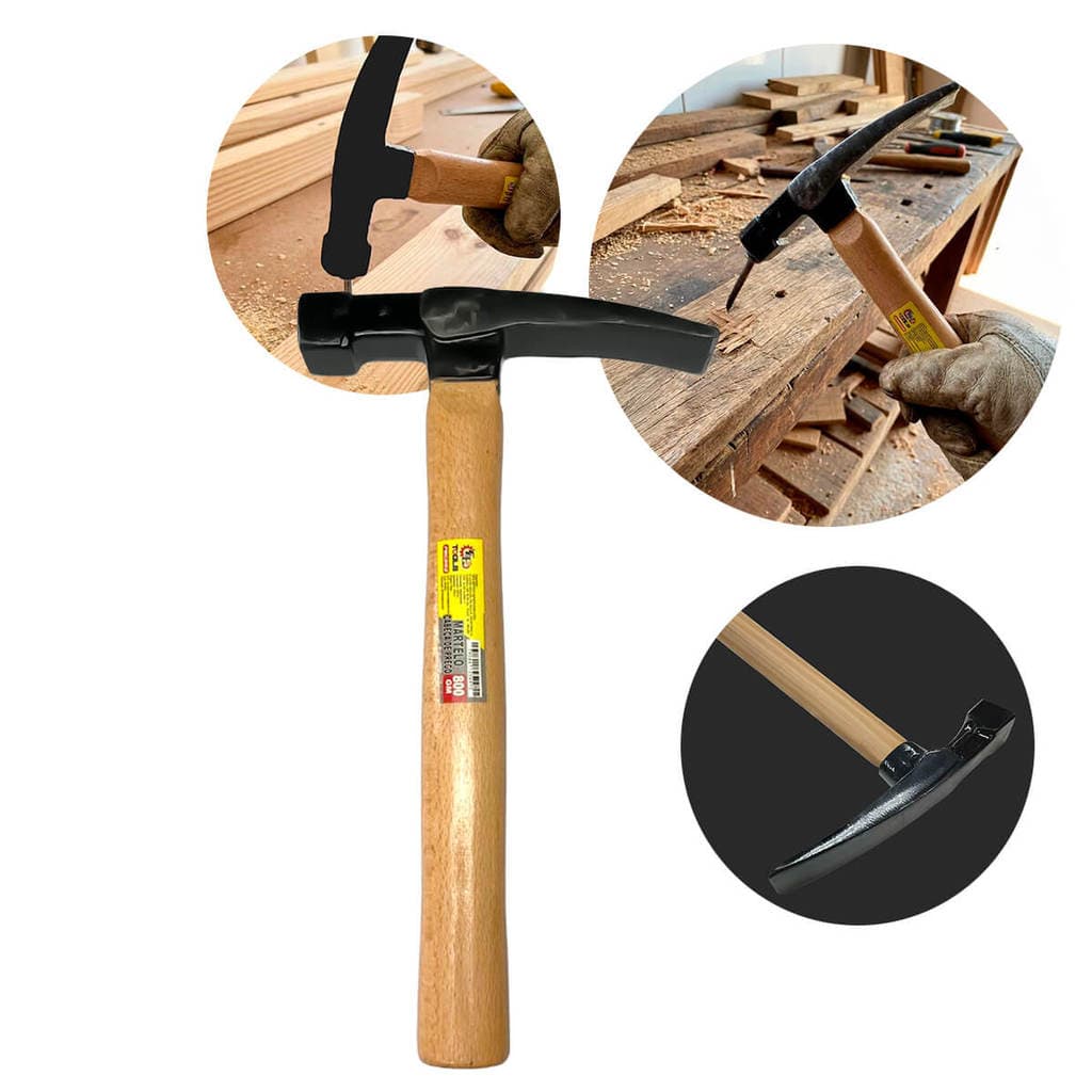 Martelo Cabeça de Prego Cabo de Madeira 800g FBG Tools