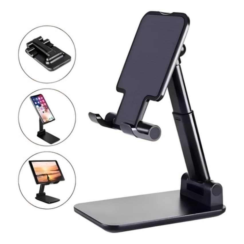 Suporte De Mesa Ajustável Universal Celular Tablet Cor aleatória