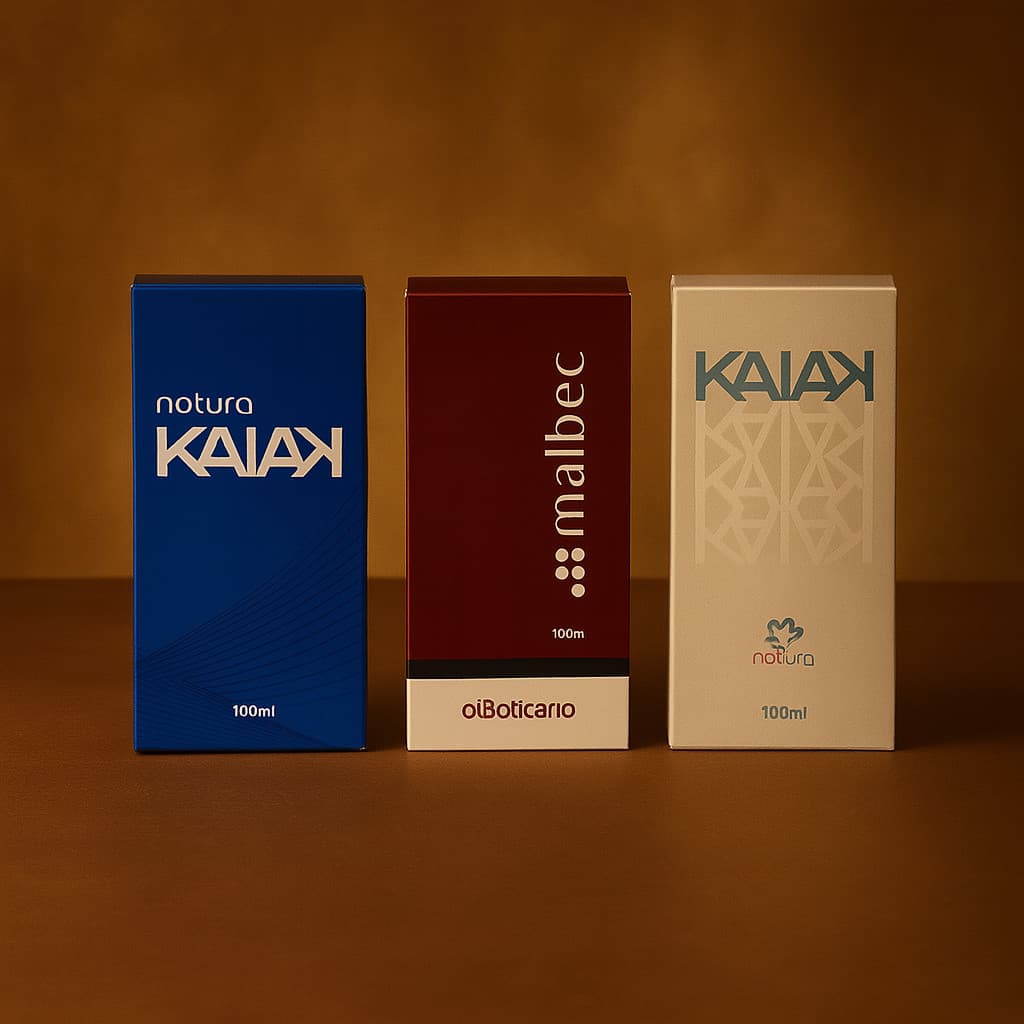 Kit 3 Perfume Masculino 60ml cada- os queridinhos