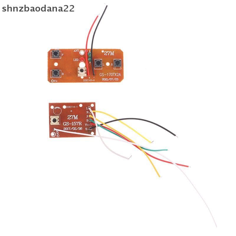[Shnzd] 4CH RC Controle Remoto Circuito PCB Transmissor Placa Receptora Acessórios Para Carro Com Antena Sistema De Rádi