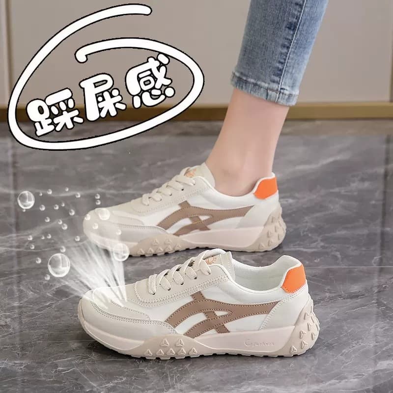 Pisando na merda sentir mulheres grávidas sapatos esportivos leves mulheres 2025 novo estilo inverno estilo fino malha r