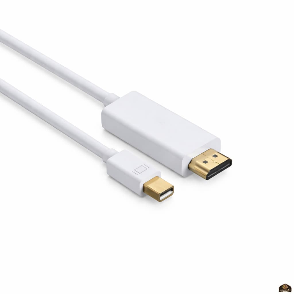 Cabo Mini Displayport Para Hdmi 1,8m Full Hd Notebook Tv Pc