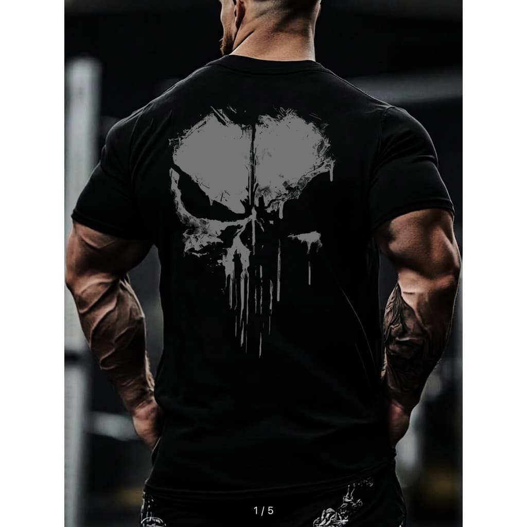 Camiseta Original Masculina Dry Fit para Academia para Musculação Treino
