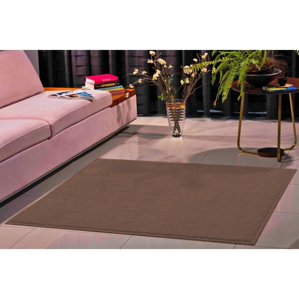 Tapete Classic Oasis Antiderrapante 200x300 Nude Marrom