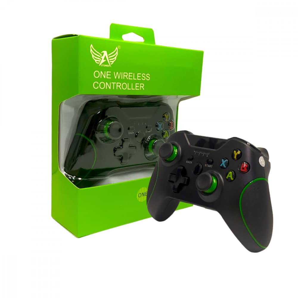 Controle Gamer Sem Fio PC Wireless 2.4G Estilo Xbox - AL-611