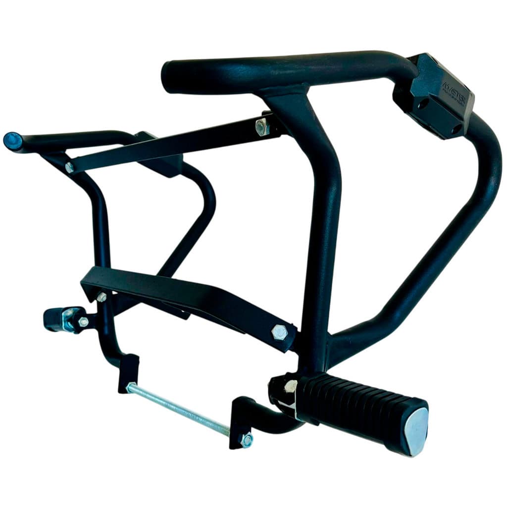 Cb 300F Modelo 2025 Protetor Carenagem Motor Tanque Pedal Twister Mata Cachorro com Pedaleira Retrátil Moto Honda