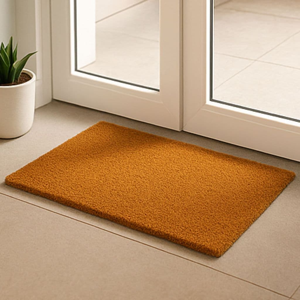 TAPETE CAPACHO DE FIBRA DE COCO PARA PORTA DE ENTRADA 60CM