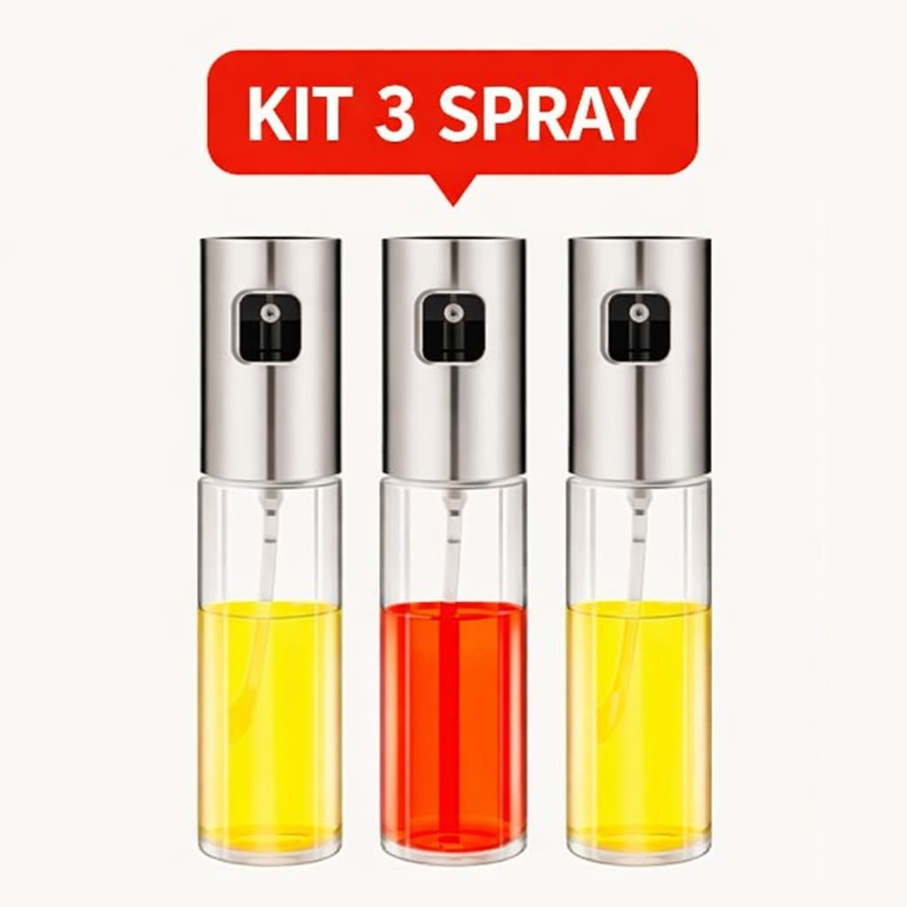 1/2/3 Peças Borrifador Azeite Pulverizador Premium Culinário Adequado Para Cozinhas 100ml Promoção