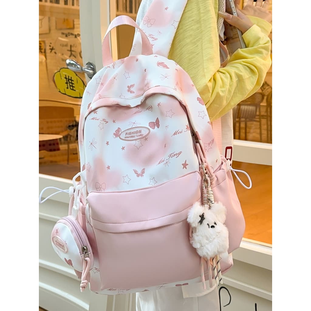 Mochila escolar para meninas, estudantes do ensino fundamental 2026, novo estilo de alto valor, estilo japonês, mochila