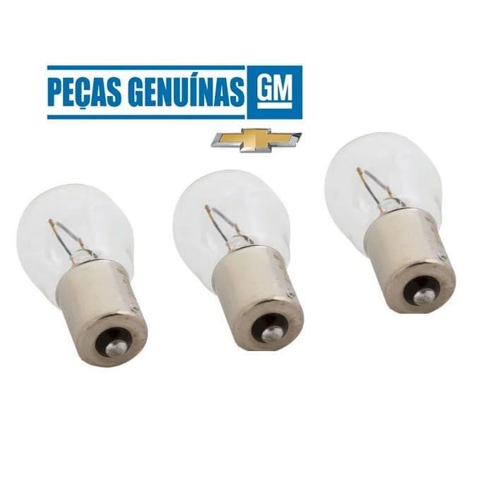 Lâmpada 1 Polo Branca P21 W 12v Corsa Onix Spin Cel 13503395  GM