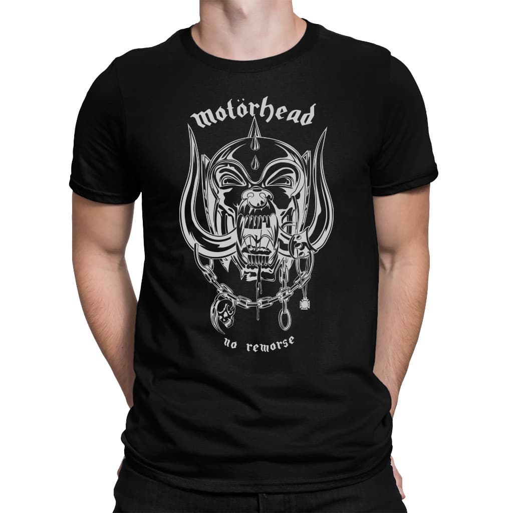 Camiseta Masculina Motorhead Camisa Banda de Rock.
