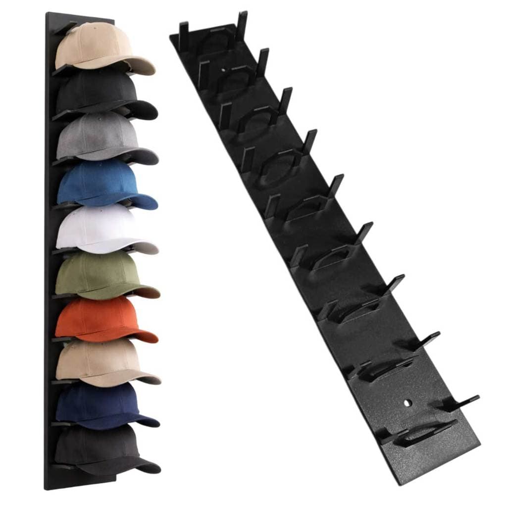 Suporte Organizador Bone Chapeu Parede Porta Armario Gancho Entrada Expositor Adesivo Casa Closet Sala Quarto