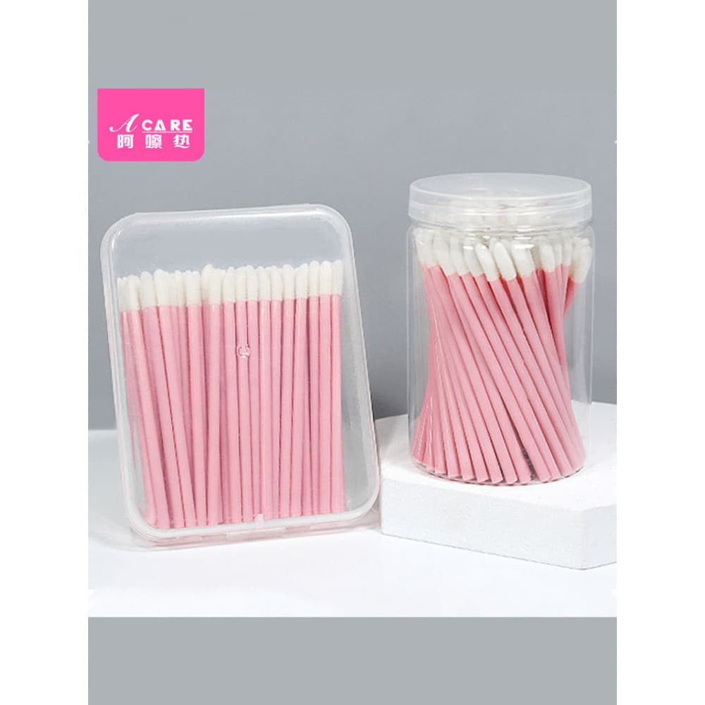 Pincel labial/descartável AB1sq801-manchas maquiagem cor batom pequeno portátil Mini boca
