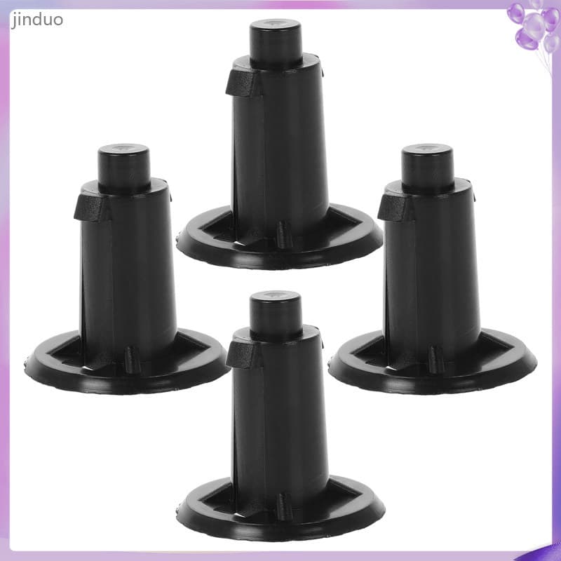 💍 4pcs Pés de Substituição Pés de Balança Plástico Preto para Balanças Eletrônicas