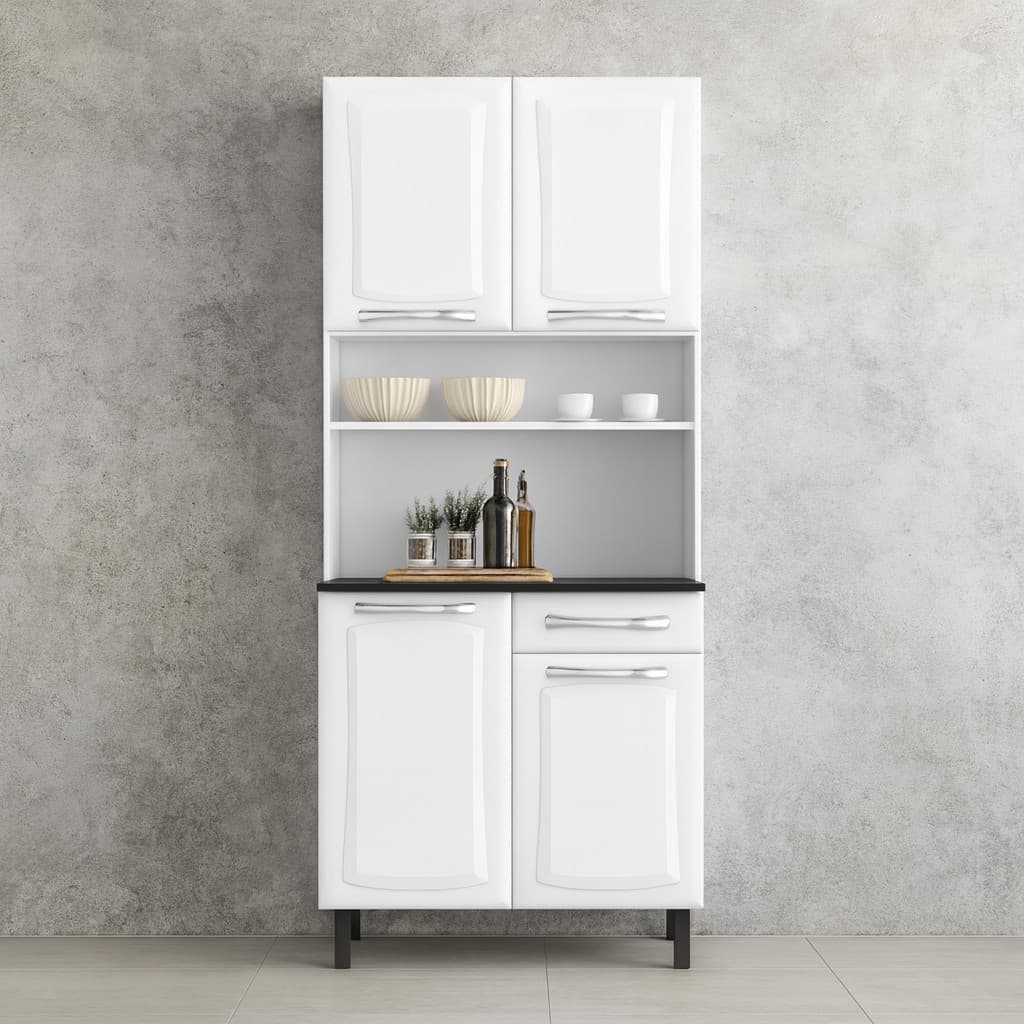 ️ Armário de Aço Itatiaia 80cm –Moderno, Funcional e Durável
