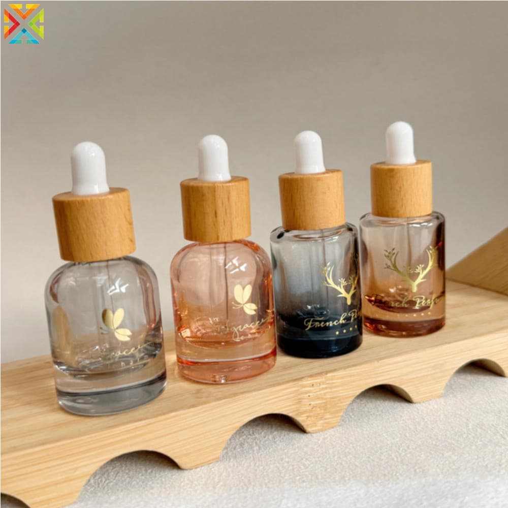 Frasco Conta-Gotas De Vidro De 10ml Para Óleos Essenciais E Essências , Embalagem Cosmética DIY Salões De Beleza , Frasc