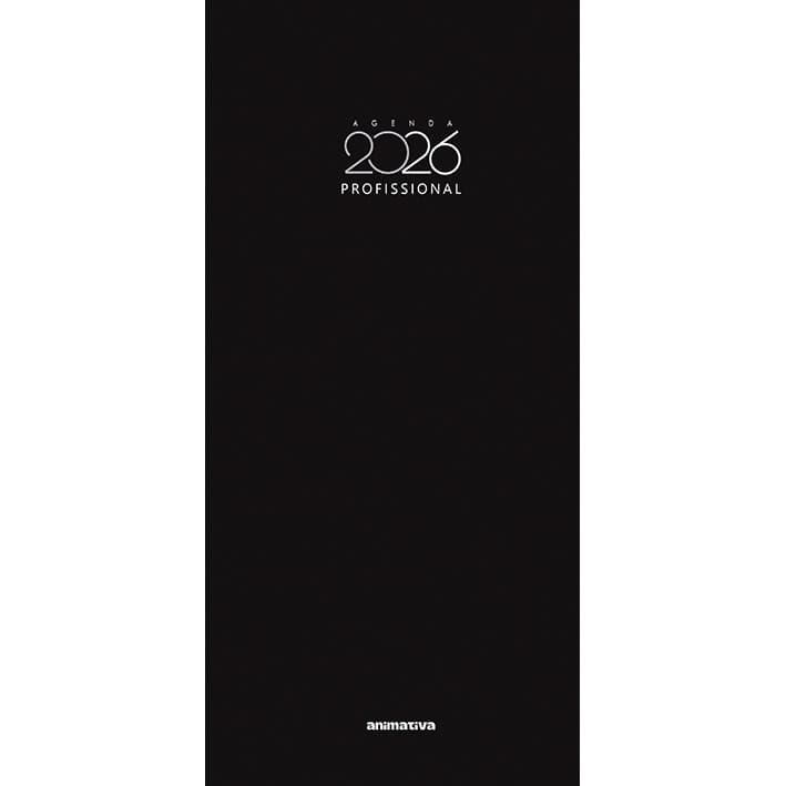 Agenda Profissional 2026 Anual Costurado 204 Folhas