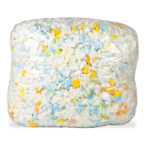 5 Litros De Flocos Espuma Enchimento Puff E Almofadas