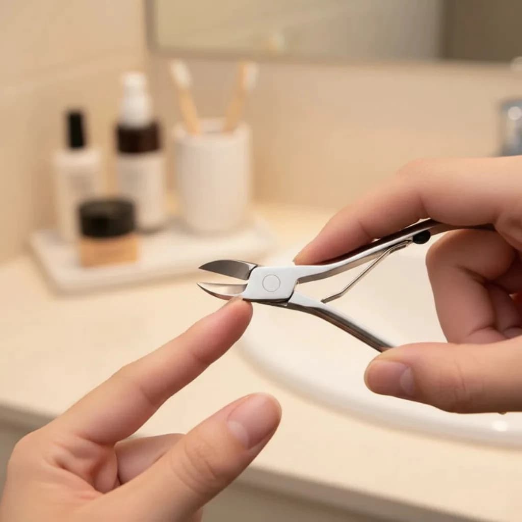 Cortador alicate de inox unhas grossas profissional, podologia Similar unhex, SIMPLESCORTE(FT)