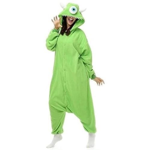 Pijama Kigurumi Mike Monstros Unissex Adulto ou Infantil
