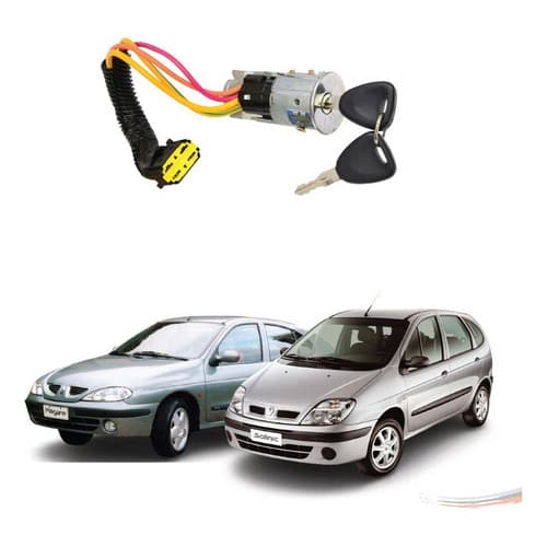 Trava Direção C/ Elét Completo Megane 97 A 05 Scenic 99 A