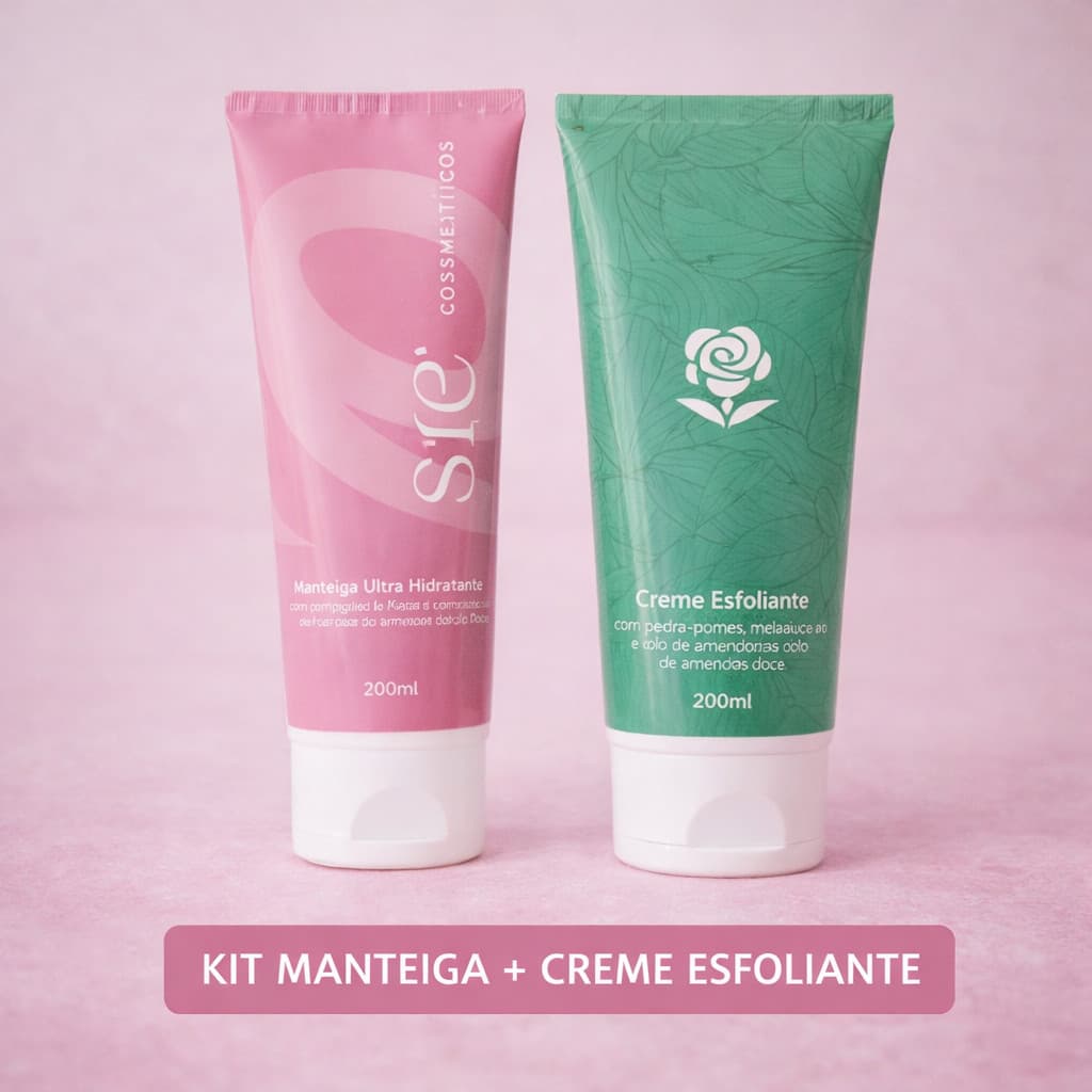 Kit Manteiga + Esfoliante