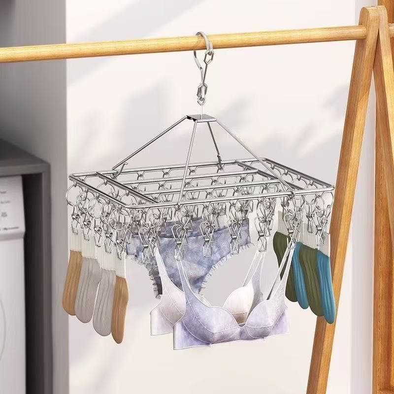 Varal Roupas pregadores com intimas apartamento  Reforçado Calcinha, Meia, Cueca Olaola