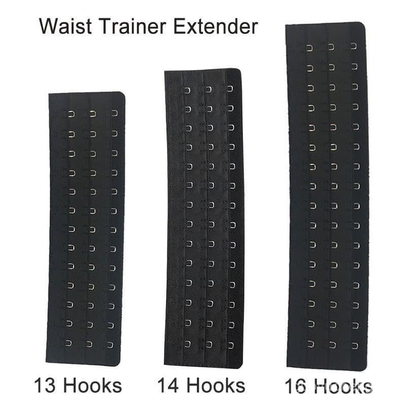 Extensor De Fita Modeladora Espartilho 12 13 14 15 16 17 18 Ganchos 24 Cm 25 26 28.5 30 Cinto De Treinamento Elástico